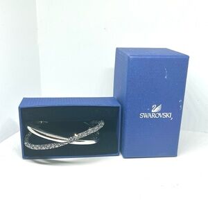 Swarovski Crystal Dust Bangle Bracelet NIB